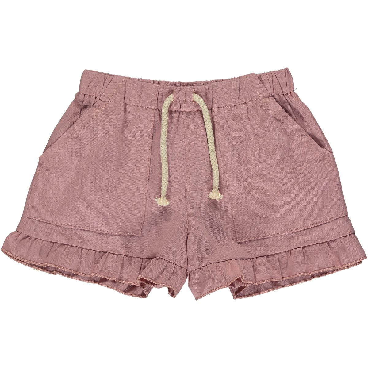 Brynlee Ruffle Shorts- youth