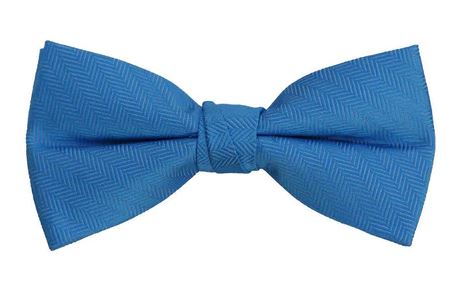 Ocean Blue Bow Tie