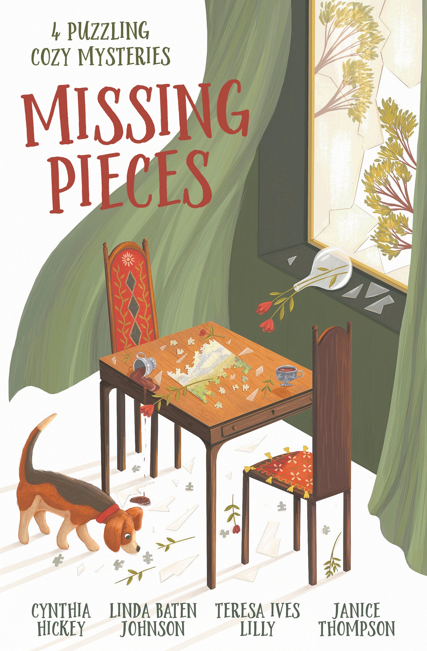 Missing Pieces : 4 Puzzling Cozy Mysteries