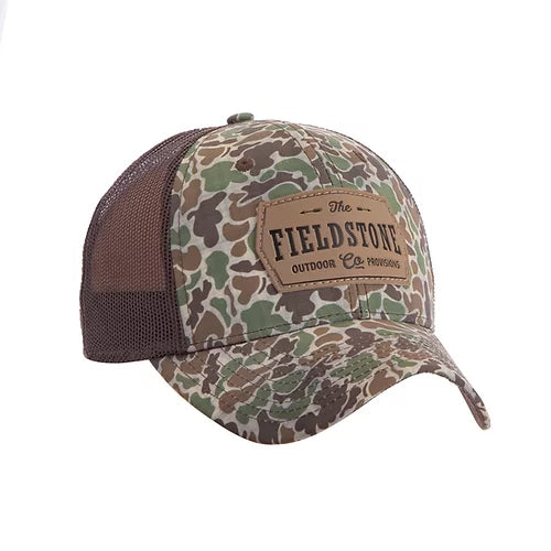 Old School Camo Hat - Youth